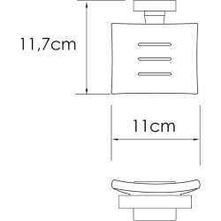 Мыльница WasserKRAFT Rhin K-8729