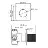 Душевая система WasserKRAFT Tauber A6451.296.097.121.275.100.276