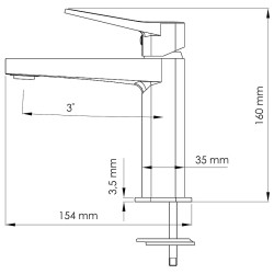 Смеситель для раковины WasserKRAFT Aula 1103