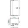 Душевой уголок WasserKRAFT Berkel 120х90 48P21