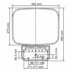 Сиденье для душа WasserKRAFT SS401