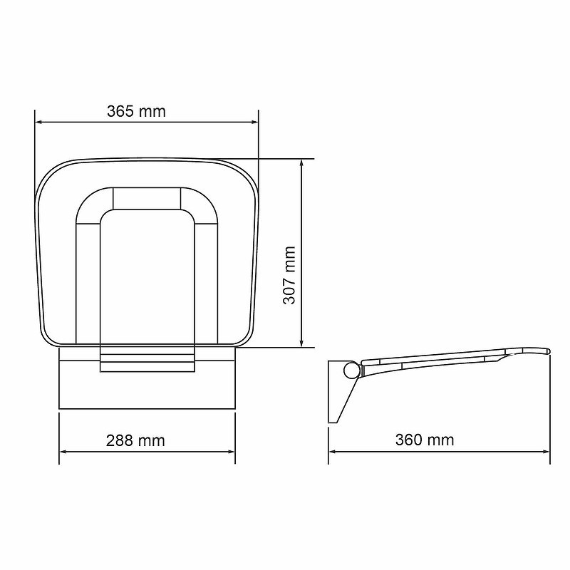 Сиденье для душа WasserKRAFT SS403