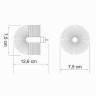 Щетка для туалетного ершика WasserKRAFT Wern K-013