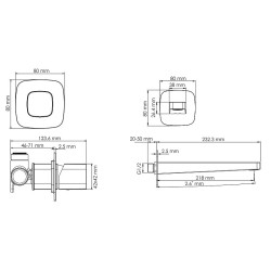 Смеситель для раковины WasserKRAFT Saale A9551.316