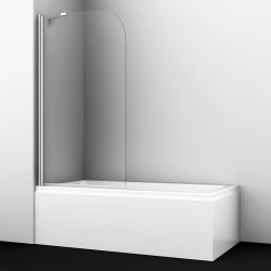 Шторка на ванну WasserKRAFT Leine 80 35P01-80Fixed
