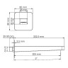 Душевая система WasserKRAFT Schunter A8251.307.308.180.259.285.194.201