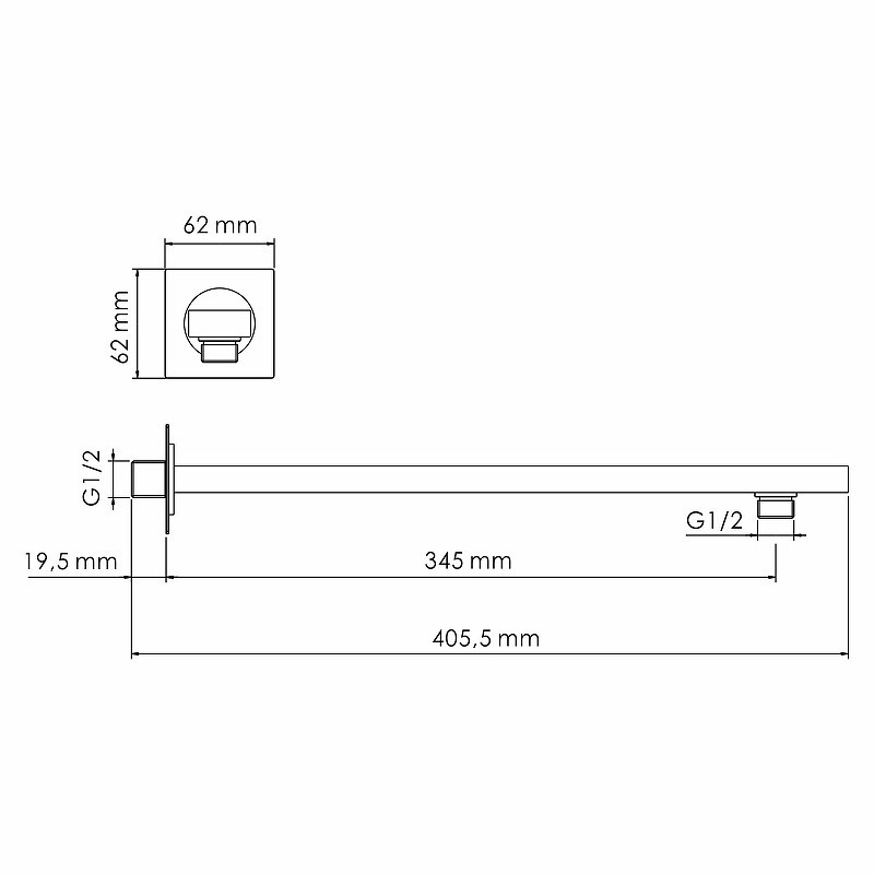 Душевая система WasserKRAFT Weida A3151.268.090.116.271.087.103