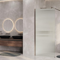 Душевая перегородка WasserKRAFT Rur 110 30W46BN-FL