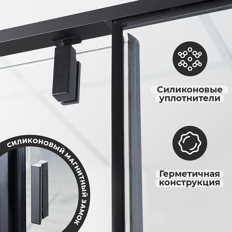 Душевой уголок WasserKRAFT Elbe 120х90 74P07