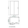 Душевой уголок WasserKRAFT Main 110x80 41S14