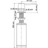 дозатор моющих средств WasserKRAFT K-1099