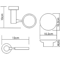 Мыльница WasserKRAFT K-28229