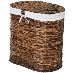 Корзина для белья WasserKRAFT Dill WB-611-L с крышкой