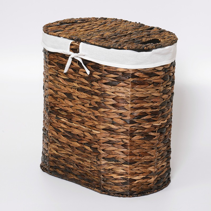 Корзина для белья WasserKRAFT Dill WB-611-L с крышкой