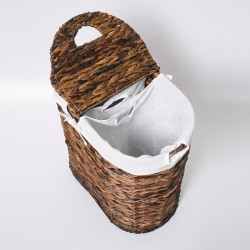 Корзина для белья WasserKRAFT Dill WB-611-L с крышкой