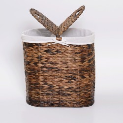Корзина для белья WasserKRAFT Dill WB-611-L с крышкой