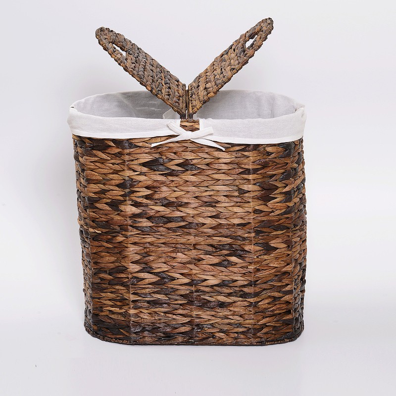 Корзина для белья WasserKRAFT Dill WB-611-L с крышкой