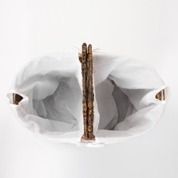 Корзина для белья WasserKRAFT Dill WB-611-L с крышкой