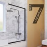 Шторка на ванну WasserKRAFT Dill 100 61S02-100