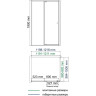 Душевой уголок WasserKRAFT Aula 120х100 11P10
