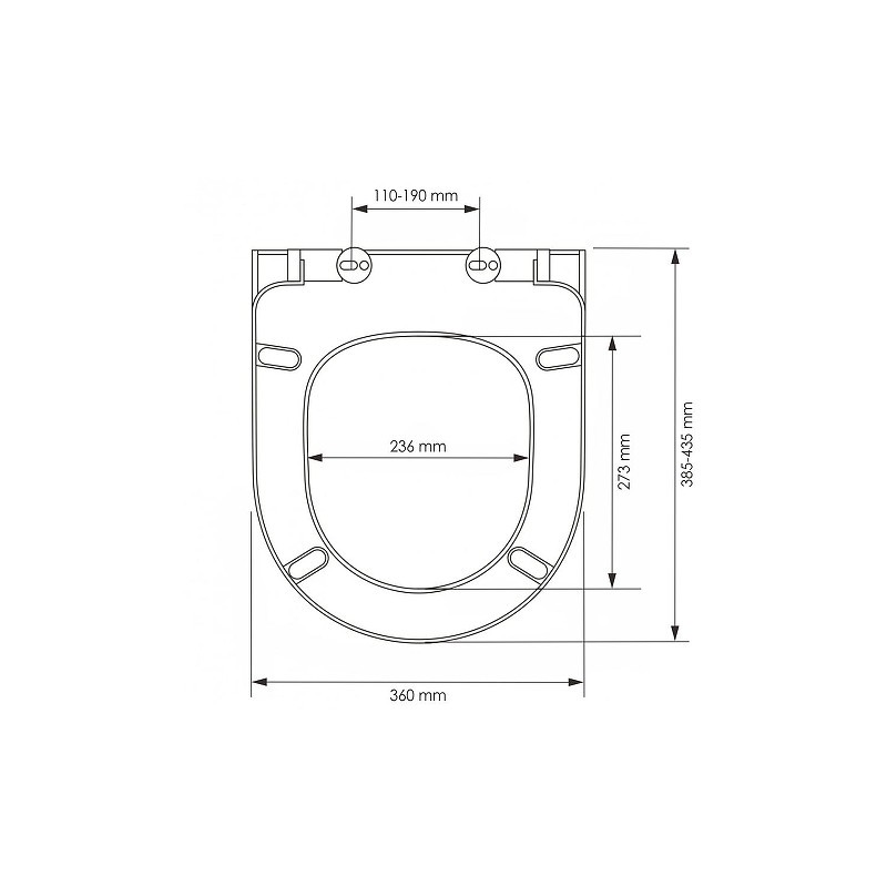 Унитаз WasserKRAFT Mindel H002.E034 подвесной
