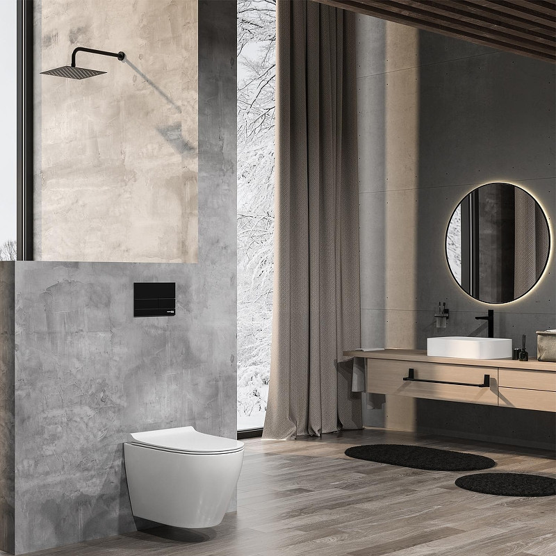 Унитаз WasserKRAFT Mindel H002.E034 подвесной