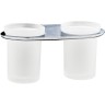 Стакан для зубных щеток WasserKRAFT Kammel K-8328D двойной