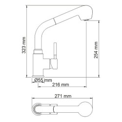 Смеситель для кухни WasserKRAFT A8247