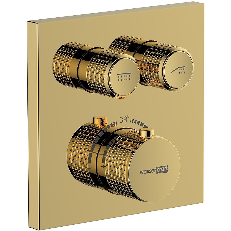 Смеситель для душа WasserKRAFT Sauer 7148 Thermo с термостатом