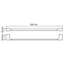 Полотенцедержатель WasserKRAFT Aisch K-5930