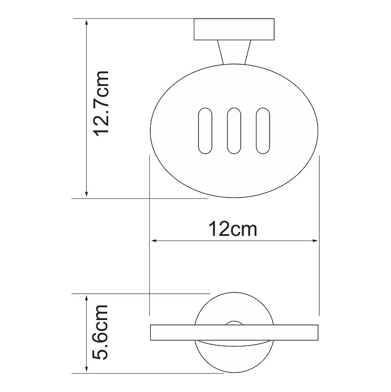 Мыльница WasserKRAFT Isen K-4069
