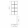 Душевая перегородка WasserKRAFT Glan 120 66W40