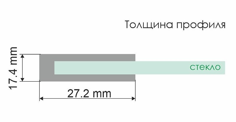 Душевая перегородка WasserKRAFT Glan 120 66W40