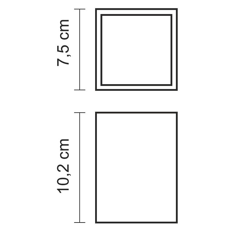 Стакан для зубных щеток WasserKRAFT Schunter K-88228