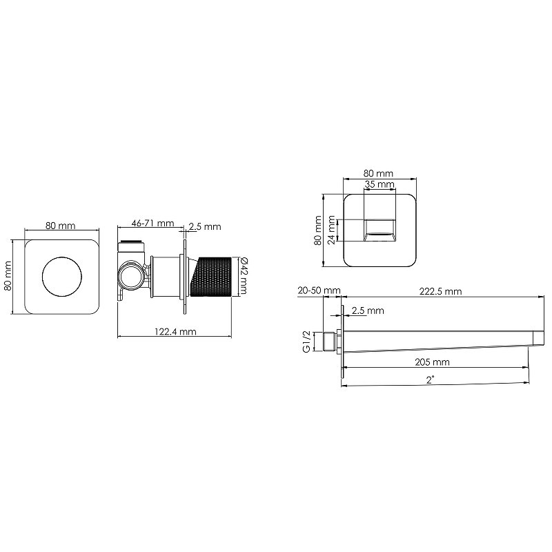 Смеситель для раковины WasserKRAFT Naab A8651.314