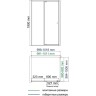 Душевой уголок WasserKRAFT Aula 100х100 11P19