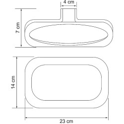 Кольцо для полотенец WasserKRAFT Kammel K-8360