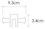 Крючок WasserKRAFT K-423