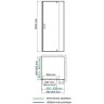 Душевой уголок WasserKRAFT Aisch 90x90 55P03
