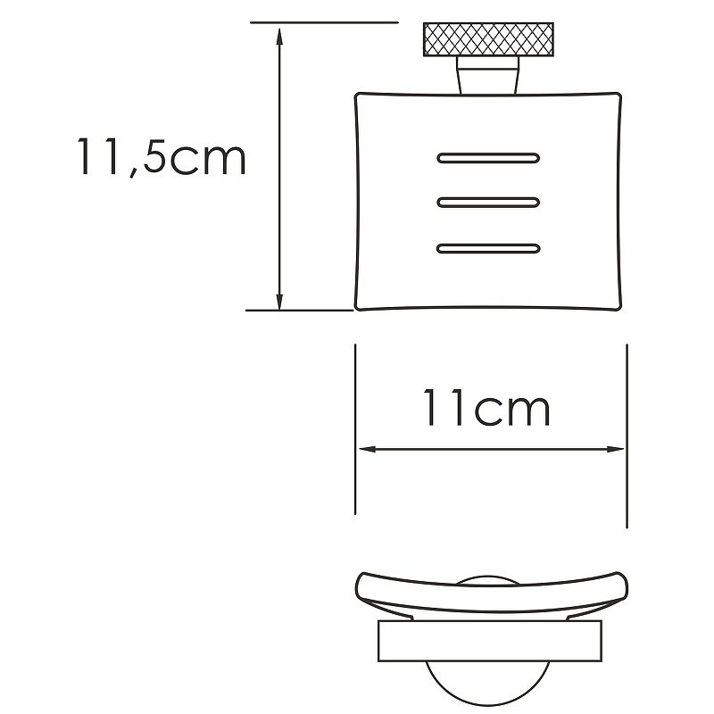 Мыльница WasserKRAFT Mosel K-46629