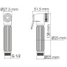 Гигиенический душ WasserKRAFT Isar A139