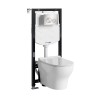 Комплект унитаза с инсталляцией WasserKRAFT Aller 10TLT.010.ME.BN02.H001