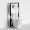 Комплект унитаза с инсталляцией WasserKRAFT Aller 10TLT.010.ME.BN02.H001