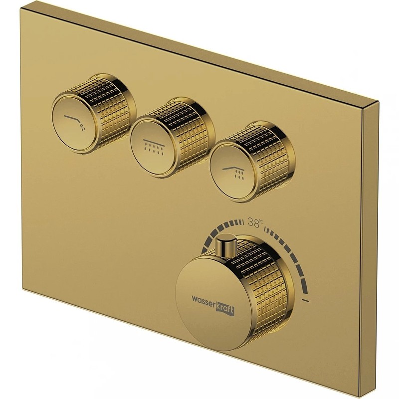 Смеситель для душа WasserKRAFT Sauer 7158 Thermo с термостатом