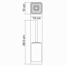 Ершик для унитаза WasserKRAFT K-1037
