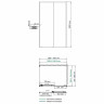Душевой уголок WasserKRAFT Dill 140x80 61S35