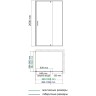 Душевой уголок WasserKRAFT Aisch 100x90 55P22