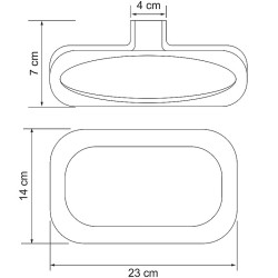 Кольцо для полотенец WasserKRAFT Kammel K-8360W