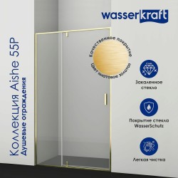 Душевой уголок WasserKRAFT Aisch 100x100 55P19