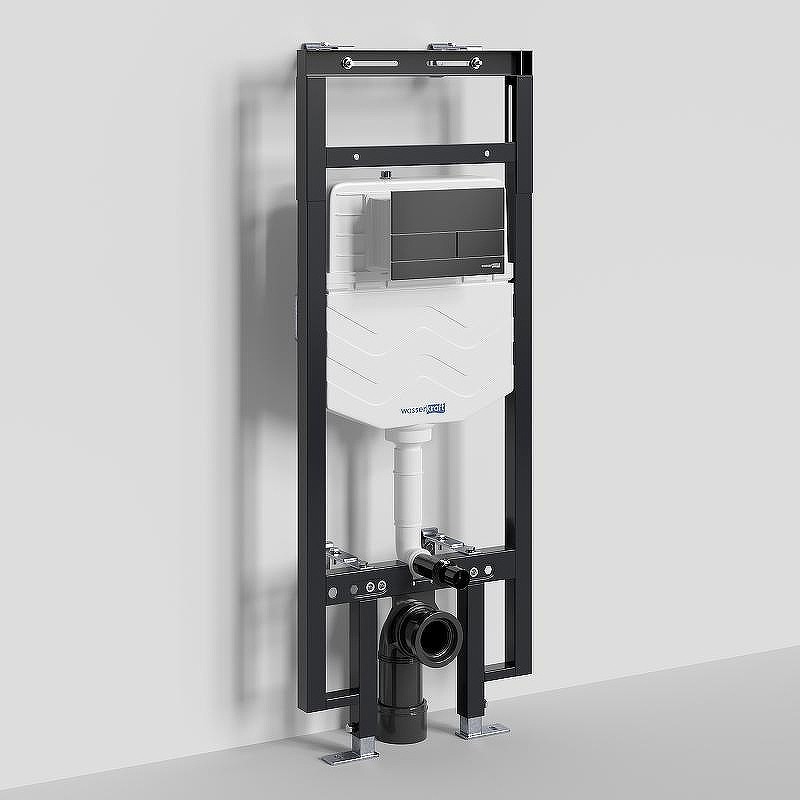 монтажная рама WasserKRAFT Dinkel 58TLT.010.ME.MB04 для унитаза
